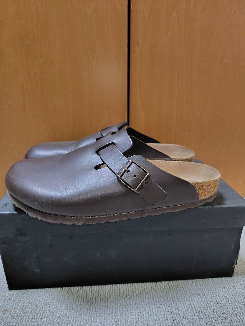 土日限定★極美品 ビルケンシュトックBIRKENSTOCK ボストン ブラウン