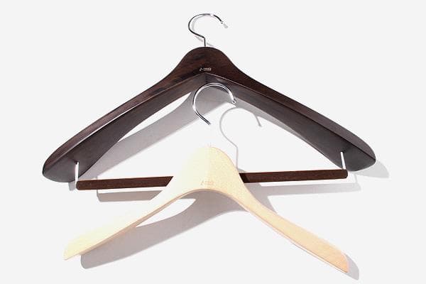 NAKATA HANGER ナカタハンガー 木製 ハンガー ４本セット