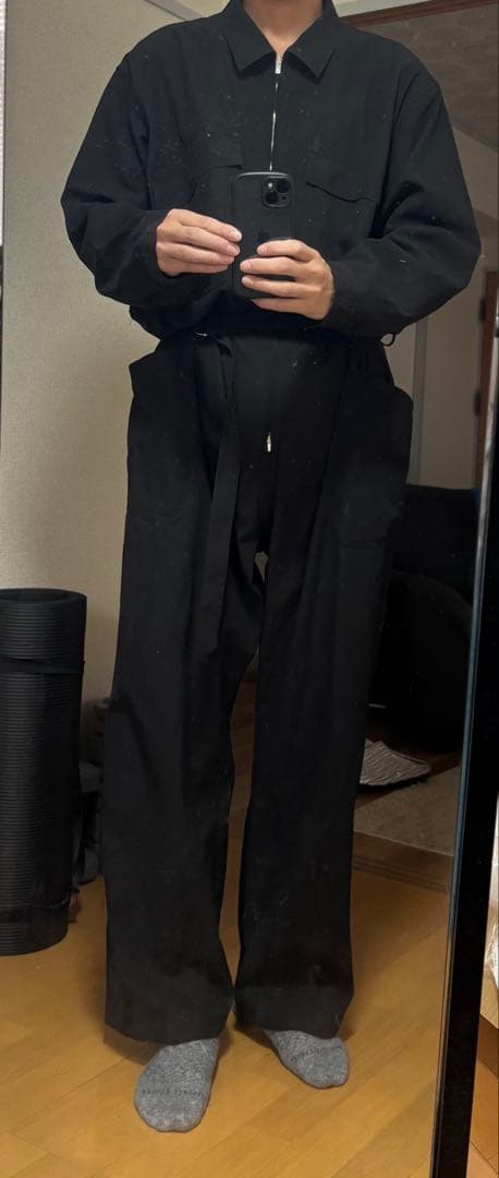 パンツ FINX HARD TWIST GABARDINE JUMPSUIT