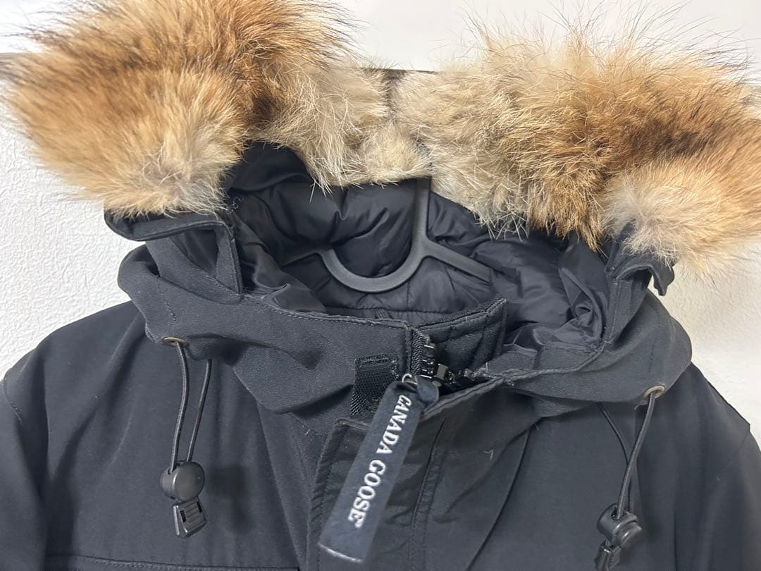 カナダグース   ブラック ダウンジャケット S/P