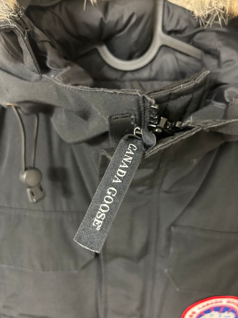 カナダグース   ブラック ダウンジャケット S/P