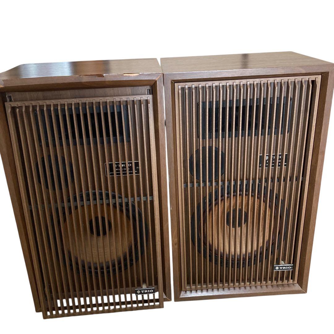 希少 廃盤 トリオ TRIO KL-30 2ウェイスピーカー ブラウン 動作品