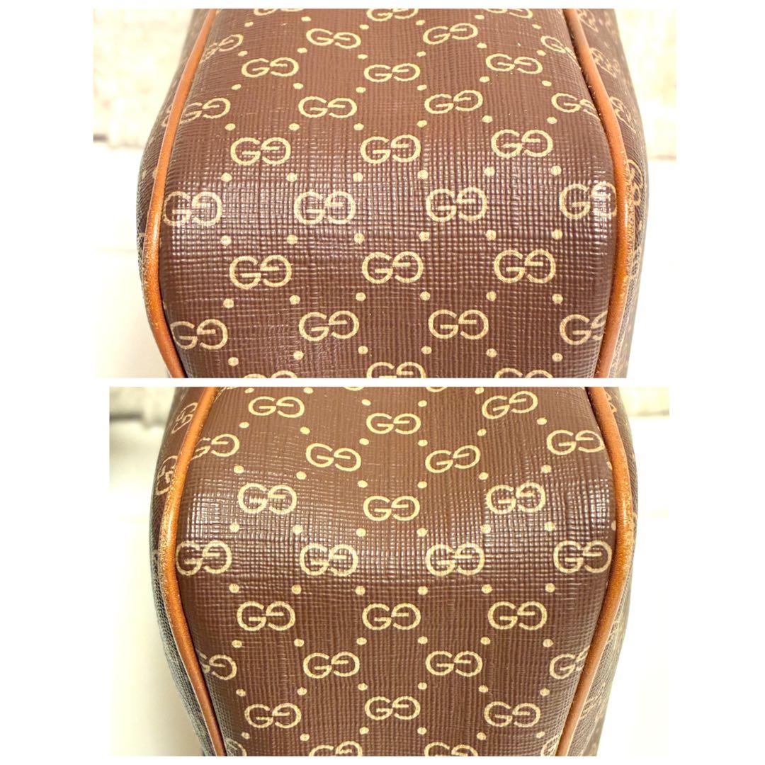 Gucci クラッチバック　オールドグッチ　シェリーライン　GGプラス