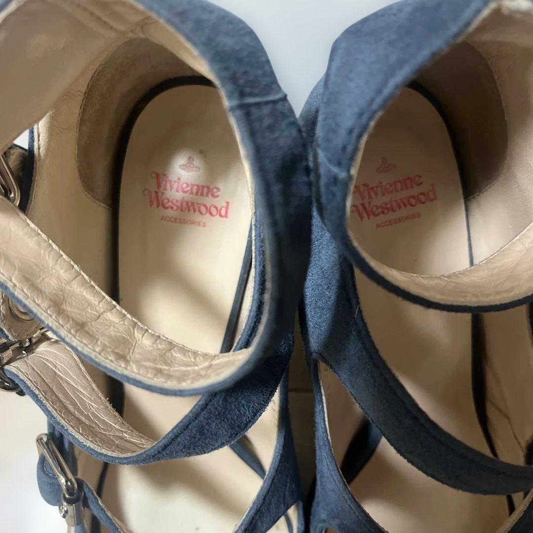 Vivienne Westwoodブーティ40ネイビー