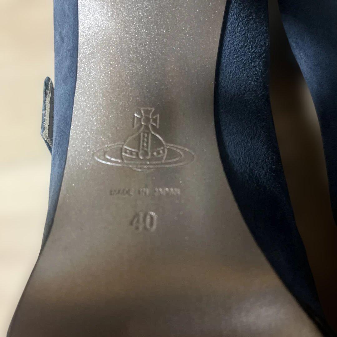 Vivienne Westwoodブーティ40ネイビー