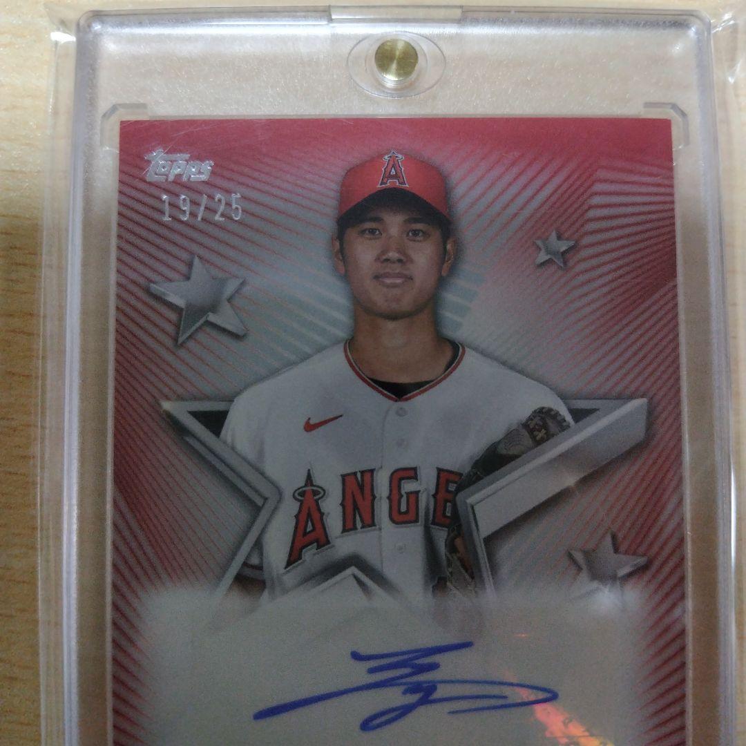 Topps 大谷翔平 25枚限定 直筆サインカード Auto 検 BBM