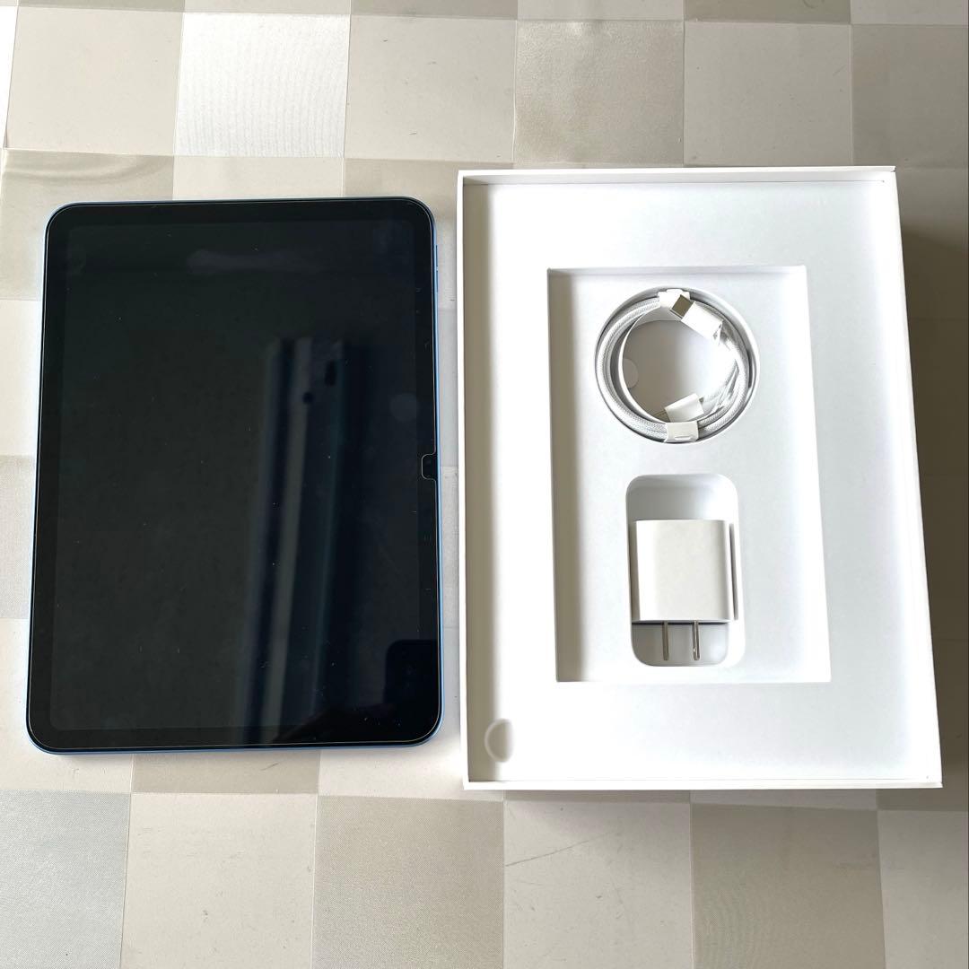 【美品】iPad (a16) ブルー Wi-Fiモデル　 (第11世代)