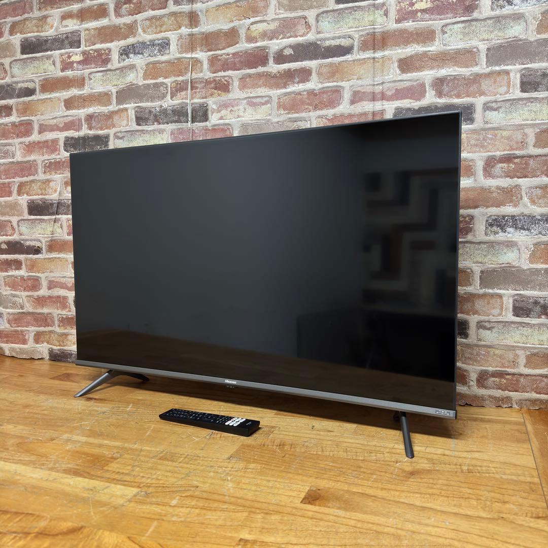 ハイセンス 43V型 液晶テレビ 4Kチューナー内蔵 43A65H 動画アプリ○