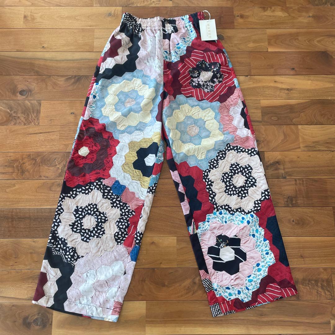 MARET マレ アンティークキルトPTイージーワイドパンツ　サイズ1