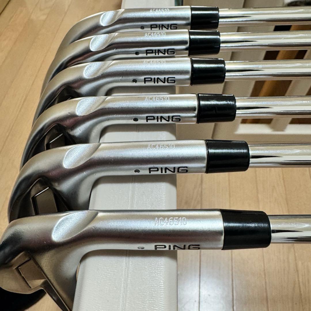 ピン i210 アイアン 5-W 6本 モーダス105R