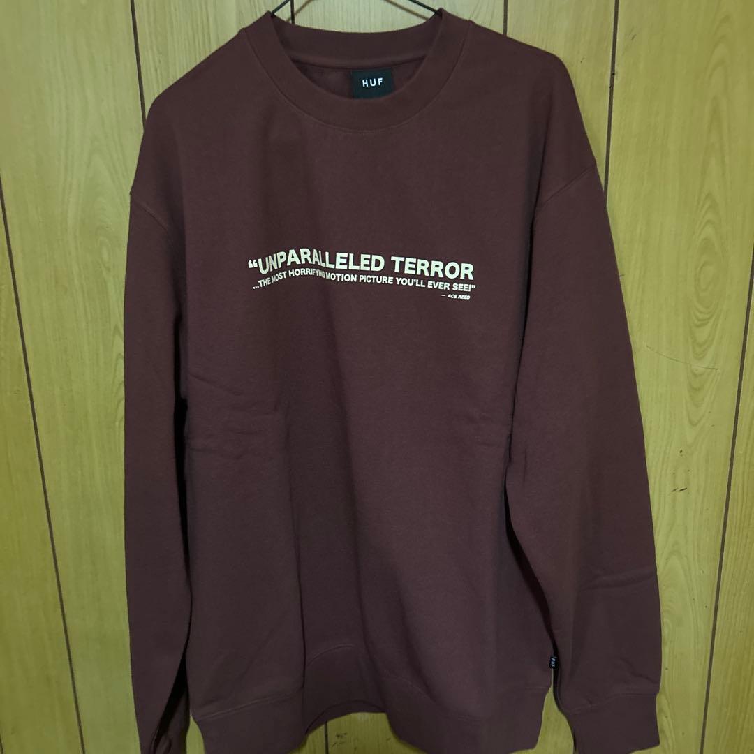 新品 未使用 HUF × テキサス・チェーンソー・MOVIE スウェット 映画