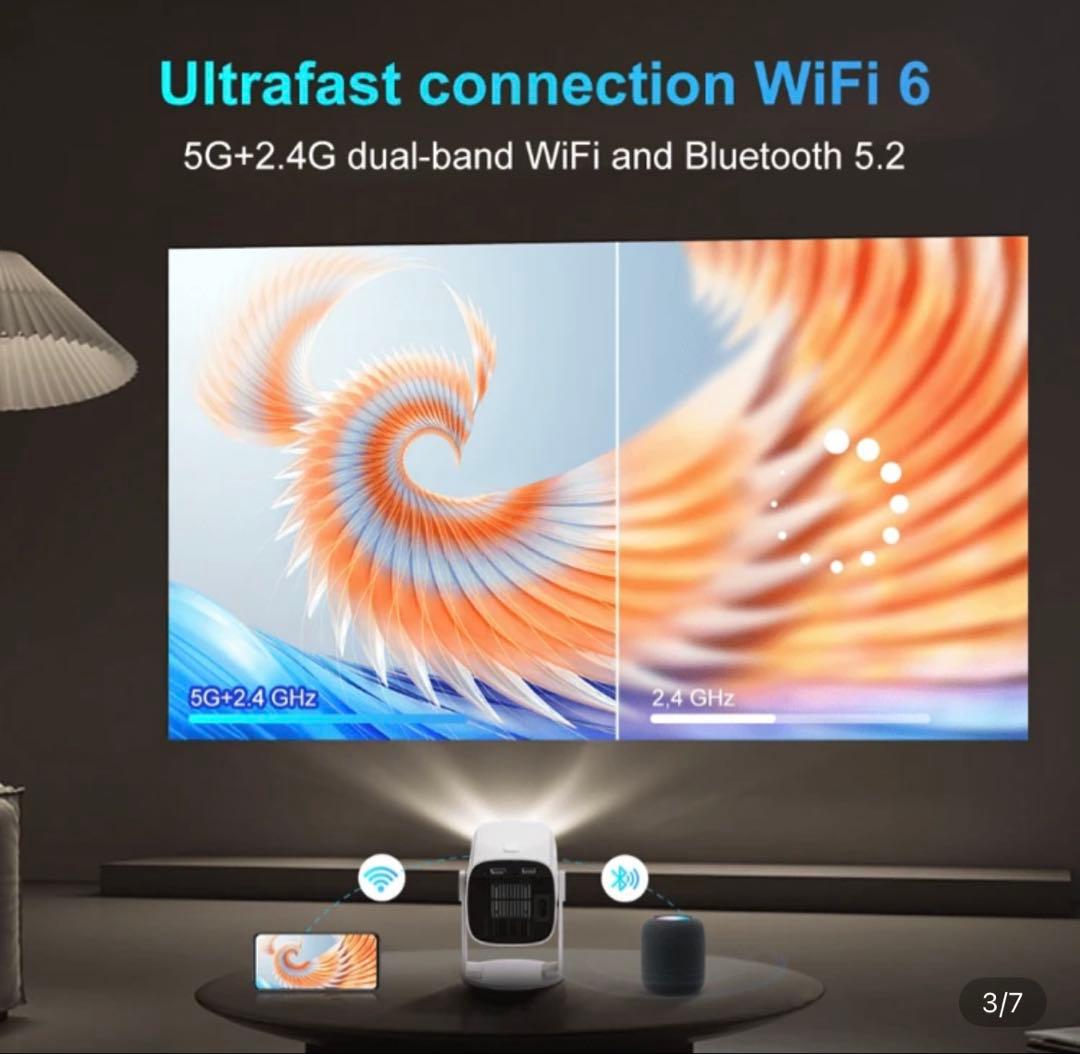 K2N-Mini プロジェクター 4K