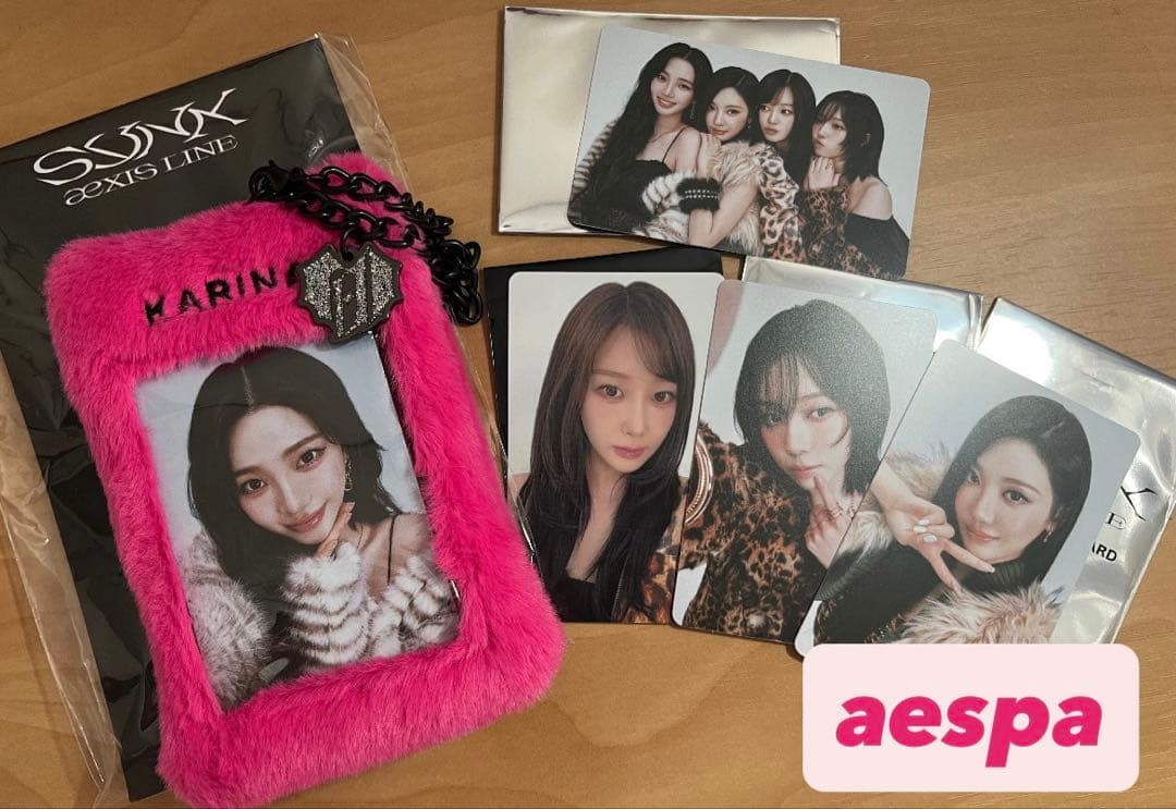 aespa KARINAトレカケースセット
