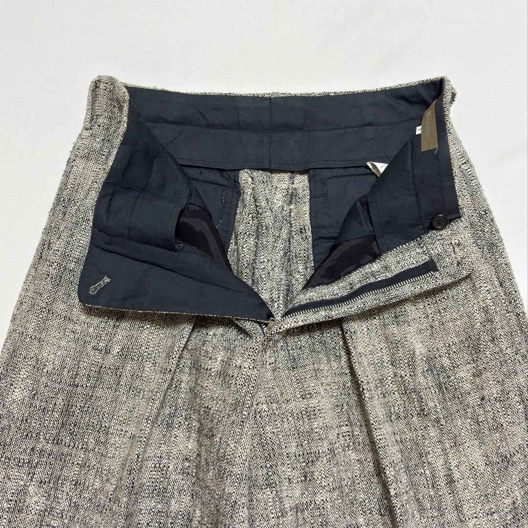 スペシャル 90s ワイズフォーメン ウールシルクツイードスラックス ヨウジ