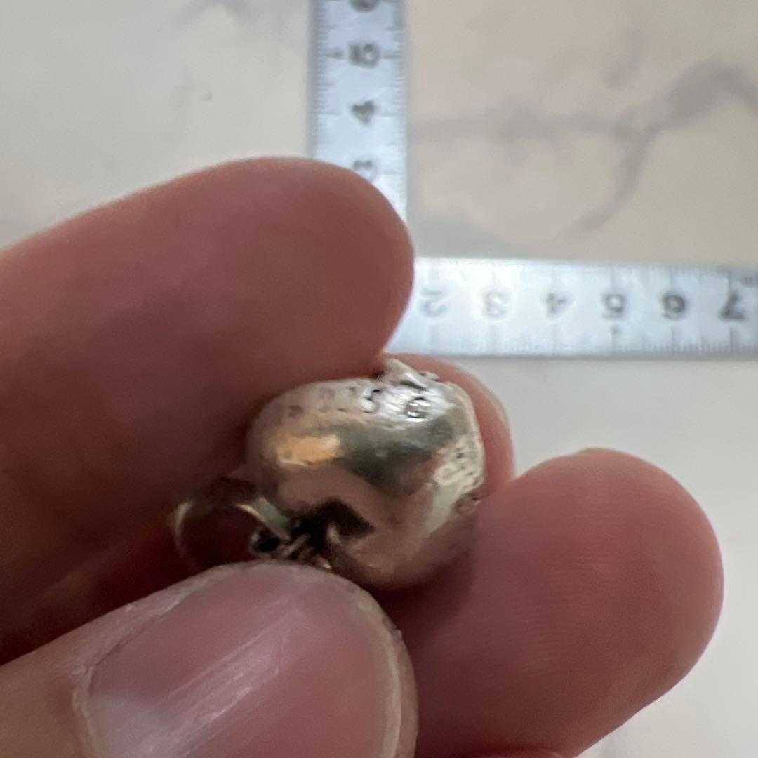 シルバー925 ハート型チャーム