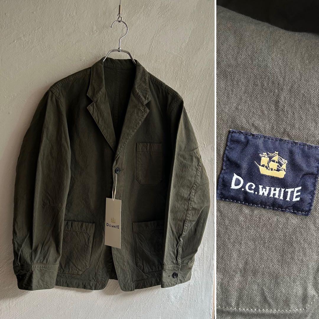 新品 D.C.WHITE テーラード カバーオール オリーブ