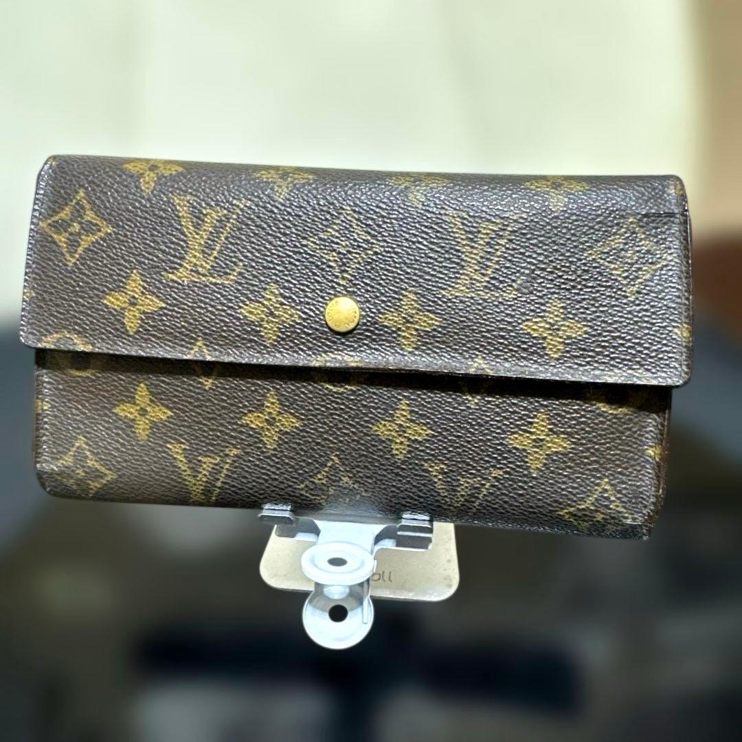 ⑥☆優良品♪モノグラム 三つ折り長財布