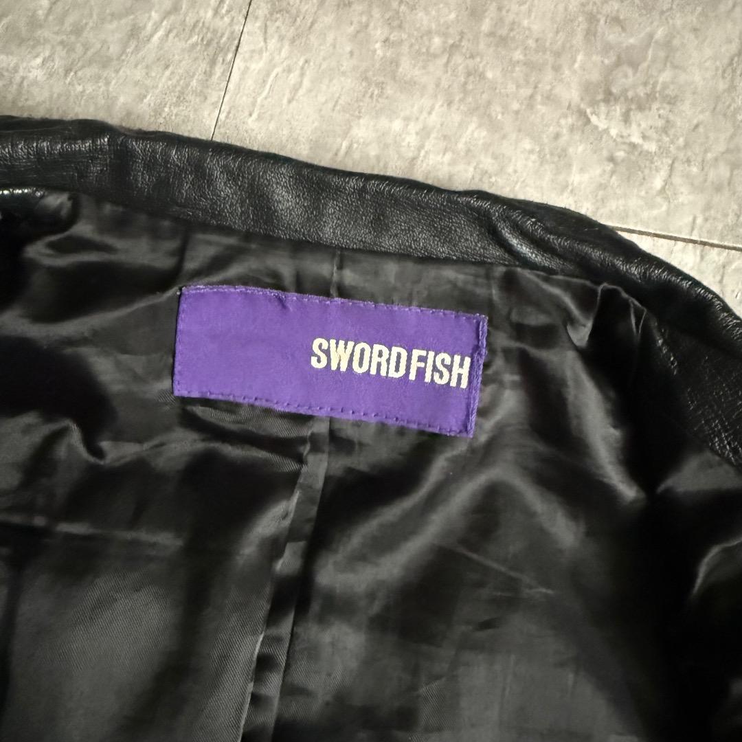 SWORDFISH シングルレザージャケット ギミック y2kグランジ 平成