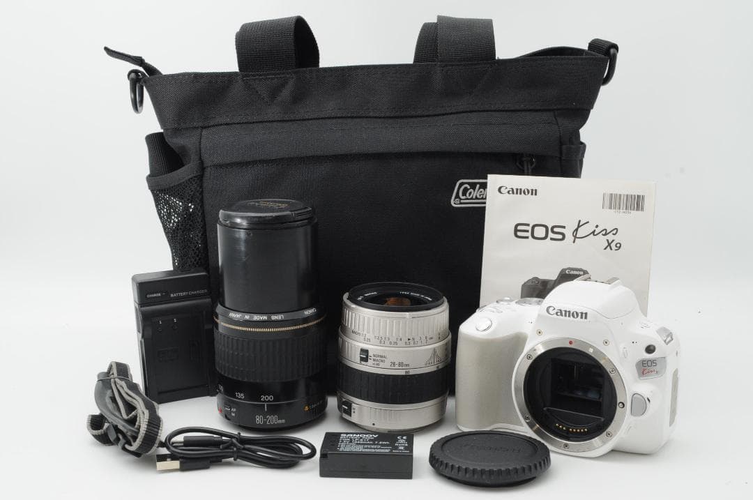 ▲超美品⑥▲新生活応援▲ Canon EOS Kiss x9 ダブルレンズ