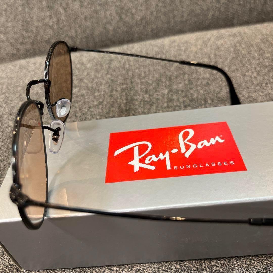未使用正規品　RayBan木村拓哉さんラウンドメタル RB3447 002/4B