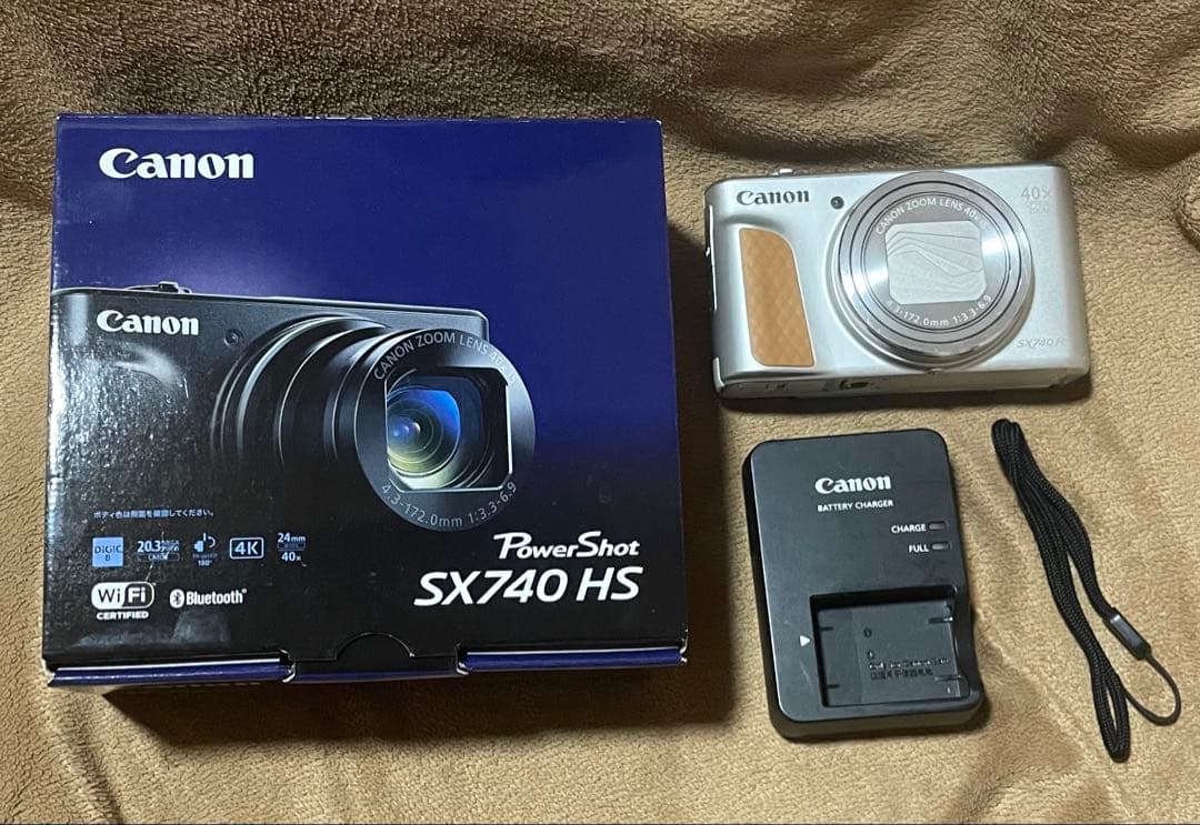 Canon PowerShot SX740 HS 本体と付属品【説明事項あり】