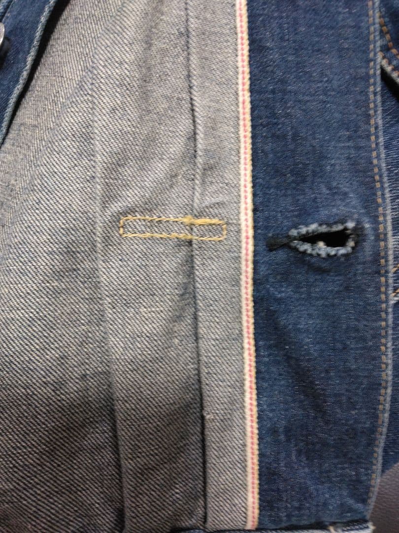 みぃ@様用 ソーイングチョップ デニムジャケット 42 L