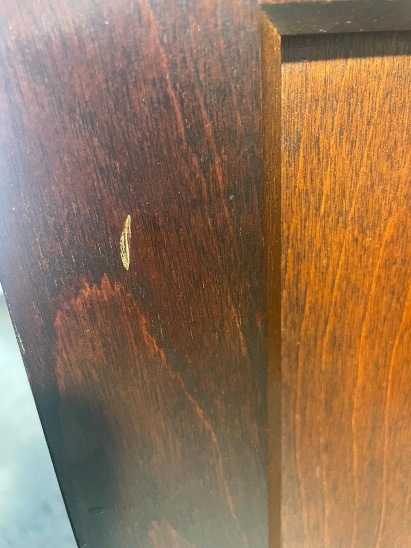 J716 松本民芸家具 食器棚 飾り棚 アンティーク家具 キャビネット