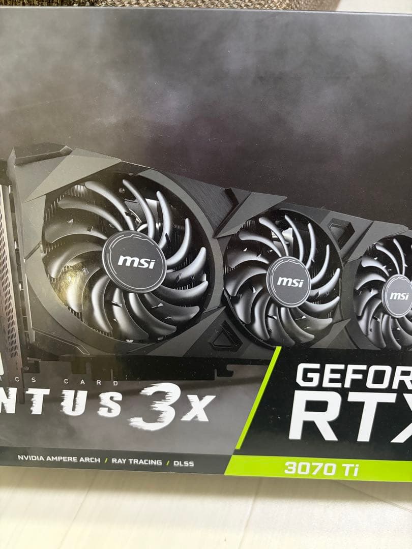 グラフィックボード・グラボ・ビデオカード MSI GeForce RTX 3070 Ti Ventus 3X