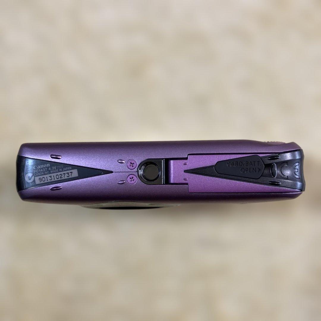 【美品パープル】Canon IXY DIGITAL 930 IS 純正フルセット