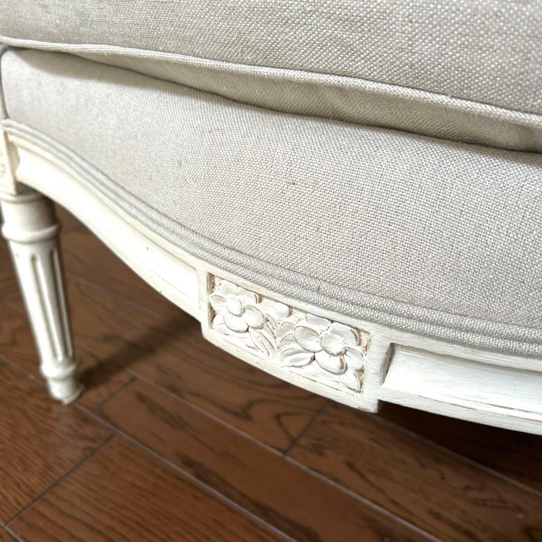 希少 フレンチテイスト Sarah Grace アームチェア　シングルソファ