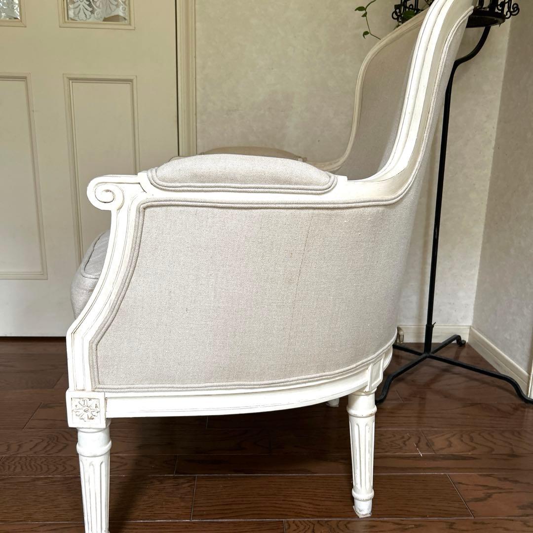 希少 フレンチテイスト Sarah Grace アームチェア　シングルソファ