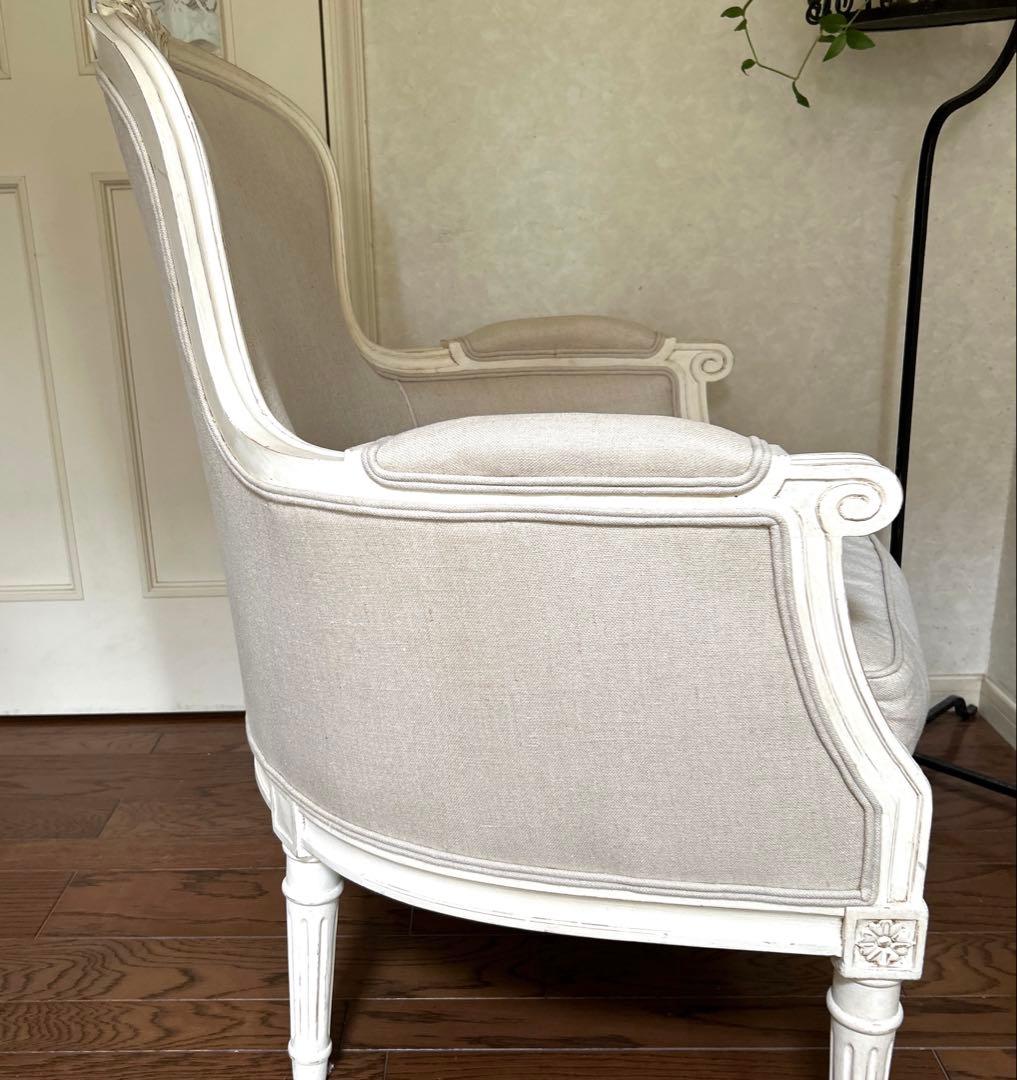 希少 フレンチテイスト Sarah Grace アームチェア　シングルソファ