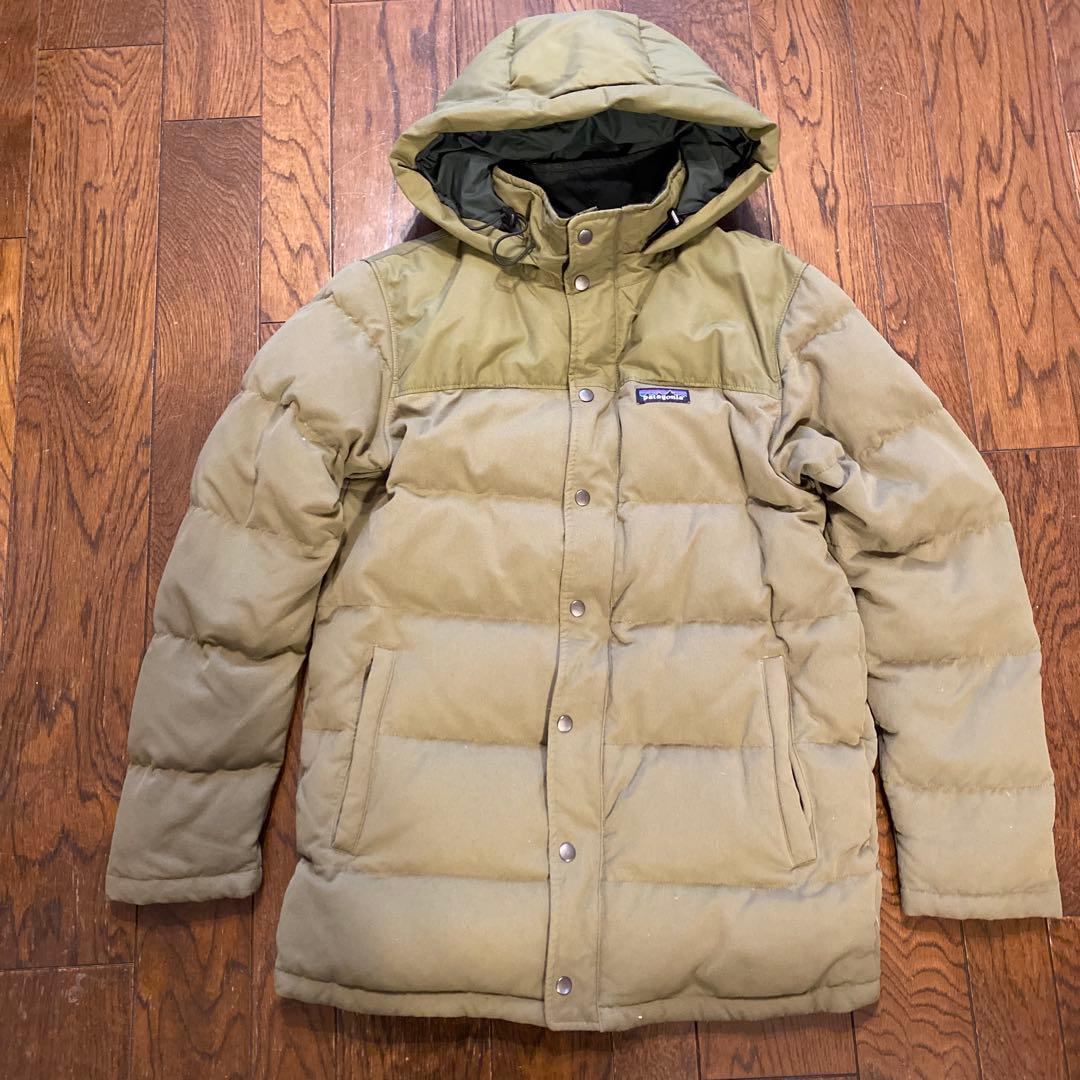 patagonia ダウンジャケット Sサイズ カーキ　USサイズ