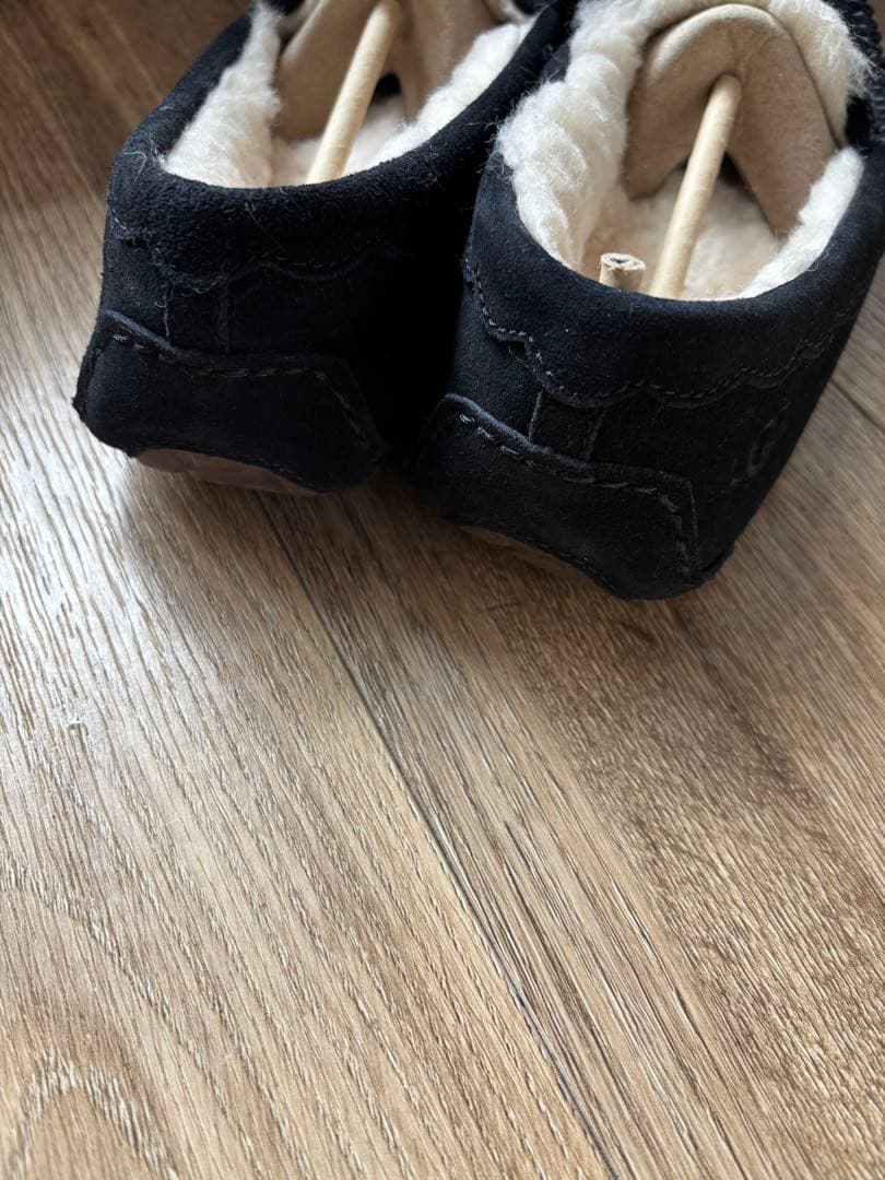 即日発送♡UGG モカシン　スカラップ　アンスレー　黒