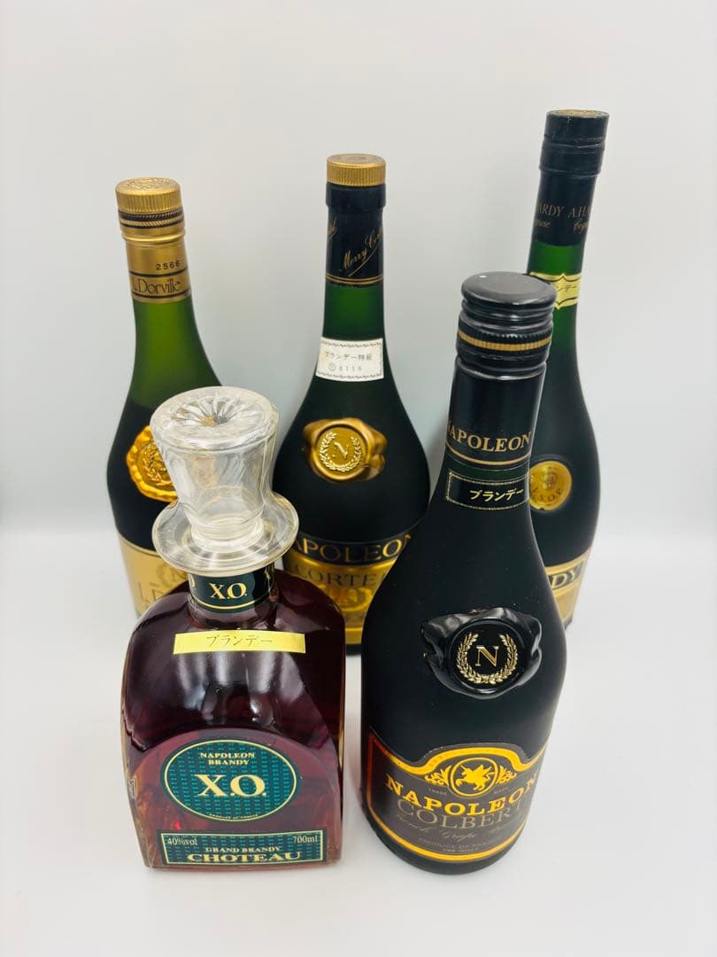 未開栓 フレンチブランデー 5本セット まとめ売り 700ml 40%