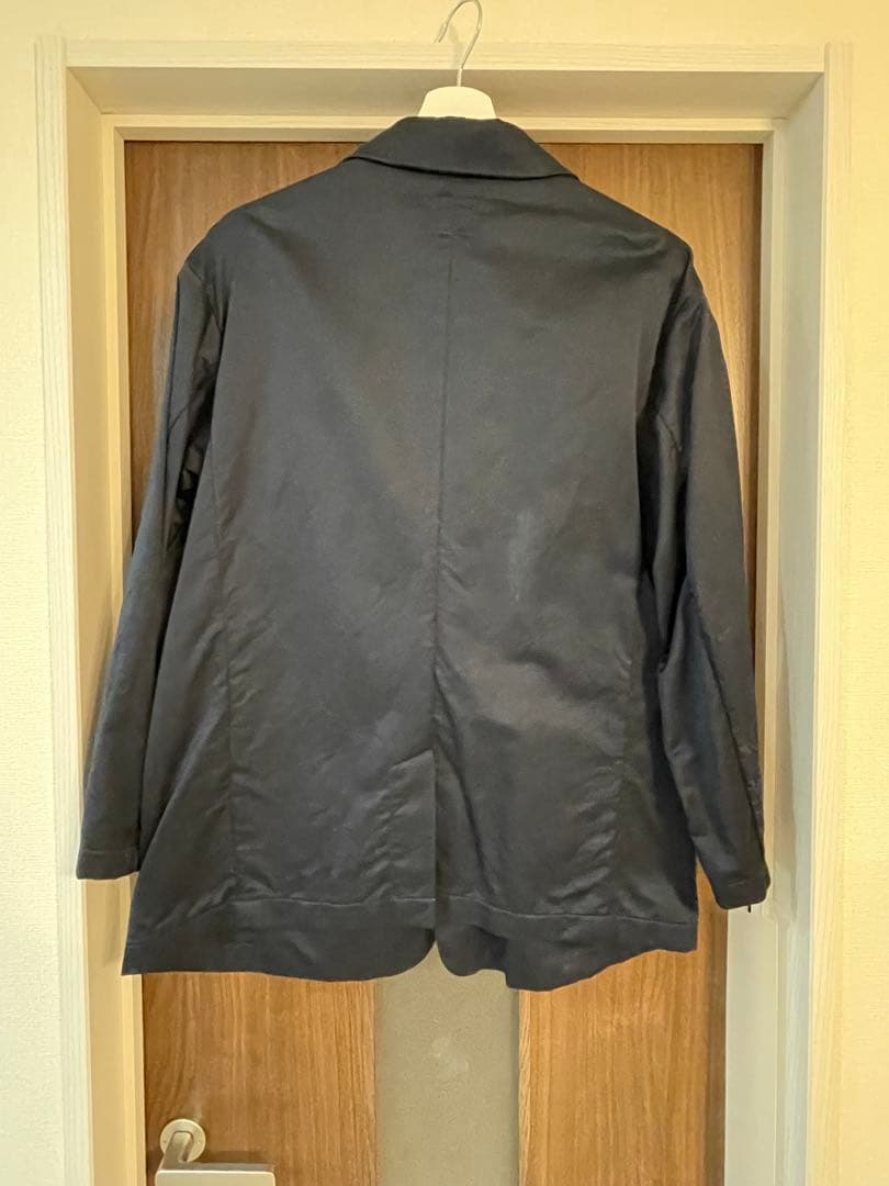 トゥジュー　コットンリネンジャケット　ネイビー　未使用品