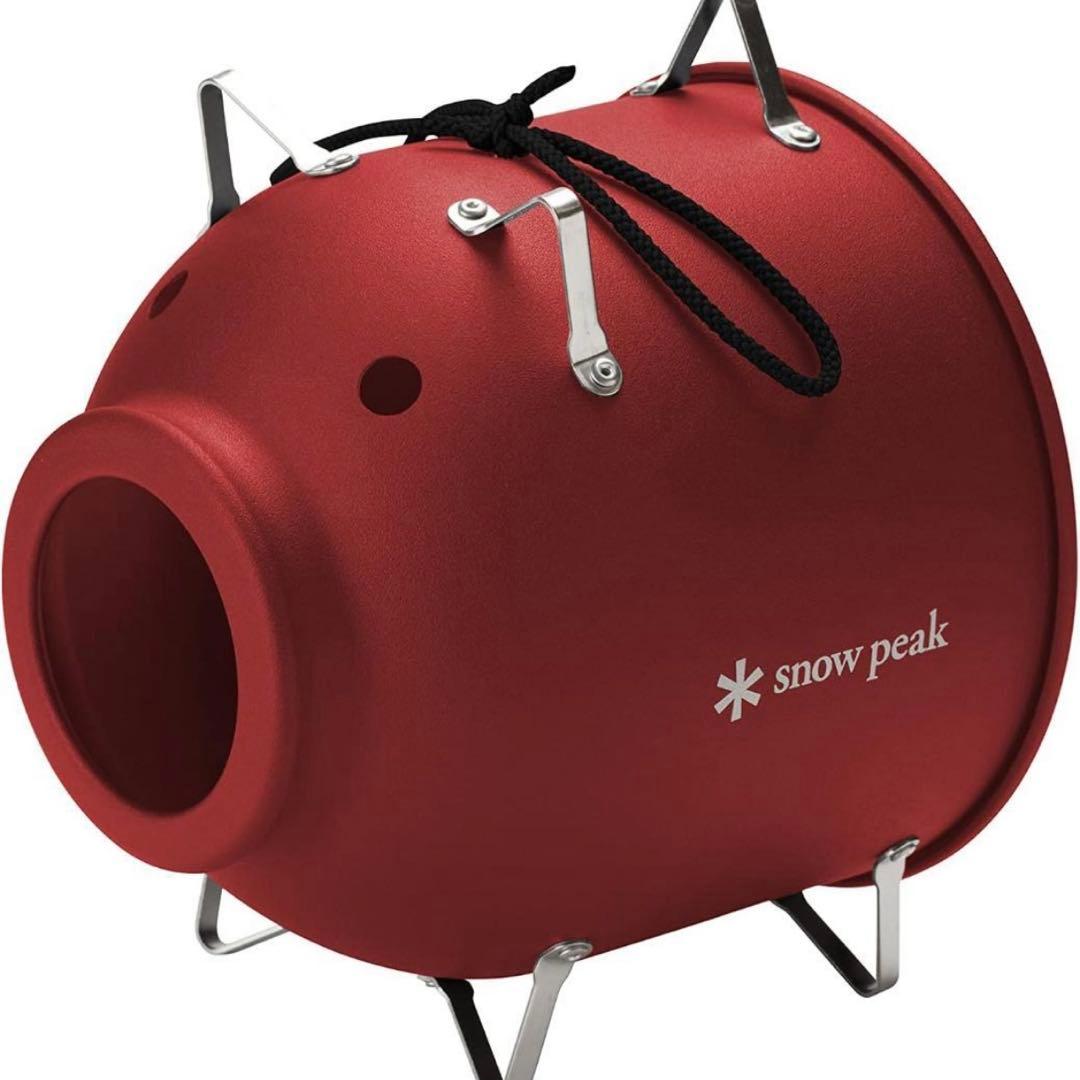 【新品】雪峰祭 2023 春 スノーピーク アルミ蚊取り豚 レッド　手ぬぐい付き