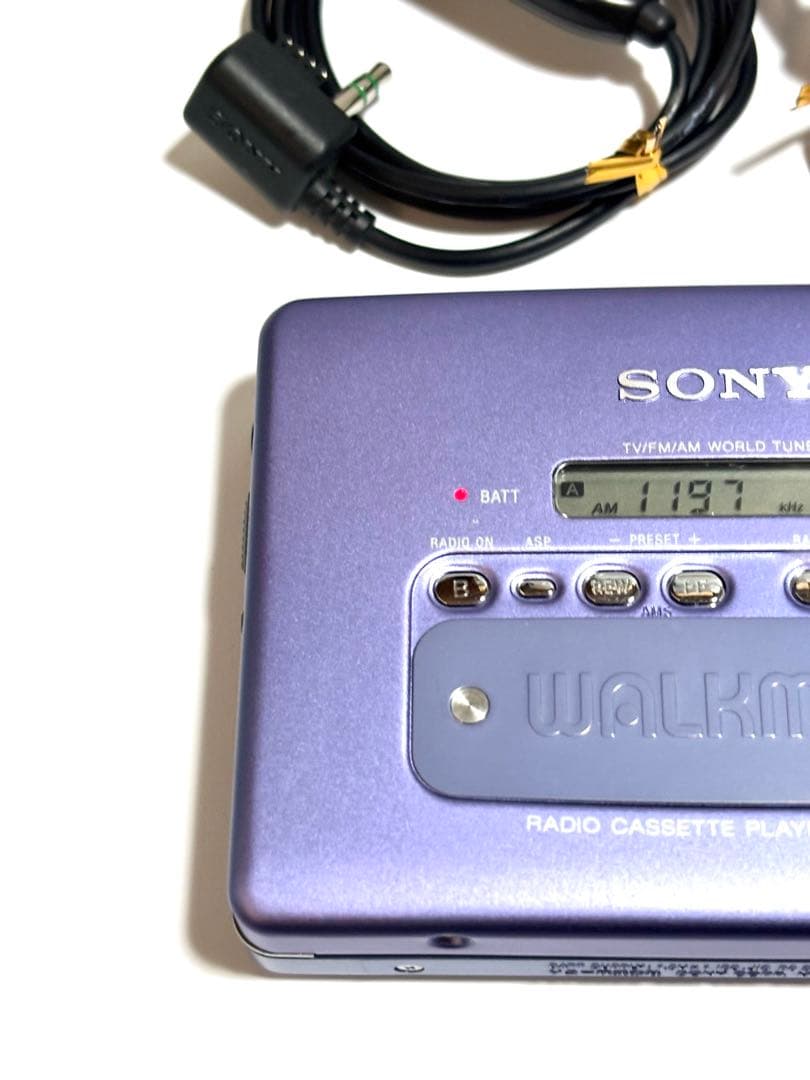 SONY カセットウォークマン WM-FX811 整備品 リモコン付き