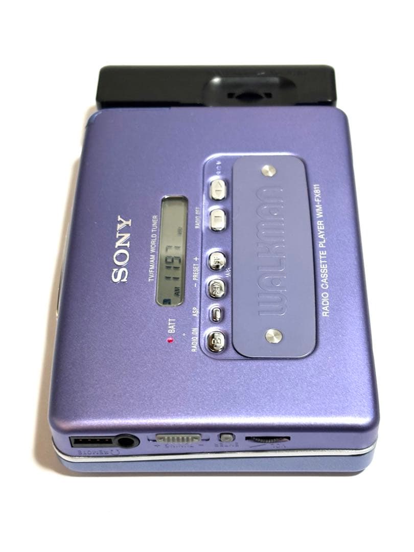 SONY カセットウォークマン WM-FX811 整備品 リモコン付き