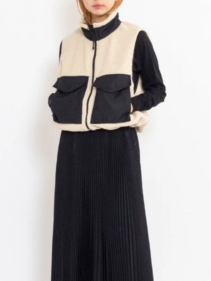 トップス hyke POLARTEC FLEECE WEP VEST