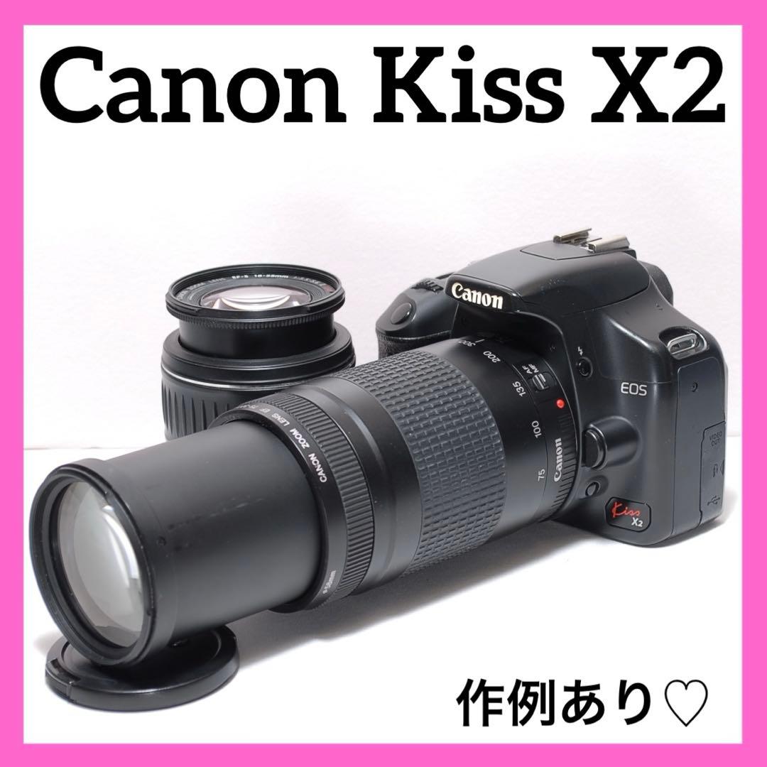 ✨超望遠レンズデビュー✨Canon Kiss X2✨ ダブルレンズ✨作例あり✨