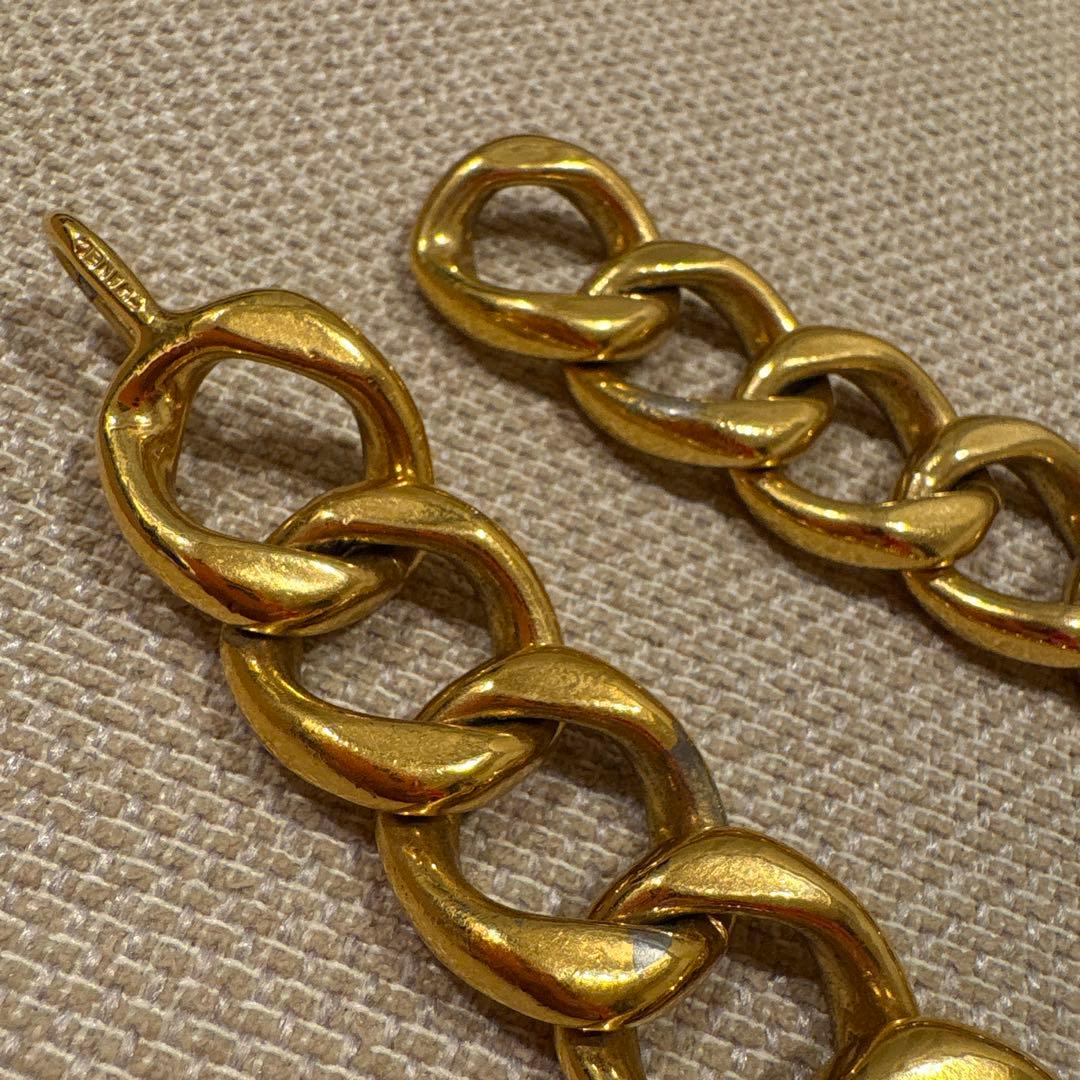 【シャネル】ヴィンテージ ゴールドチェーンネックレス