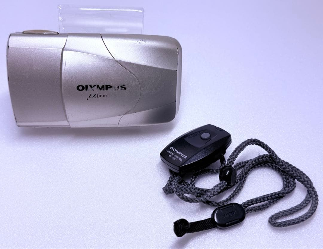 OLYMPUS μ Ⅱ F2.8 35mm リモコン付 動作確認済
