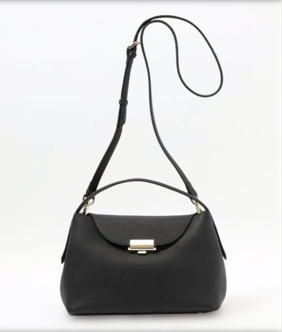 PUNTI. MAGNOLIA ハンドバッグ ブラック