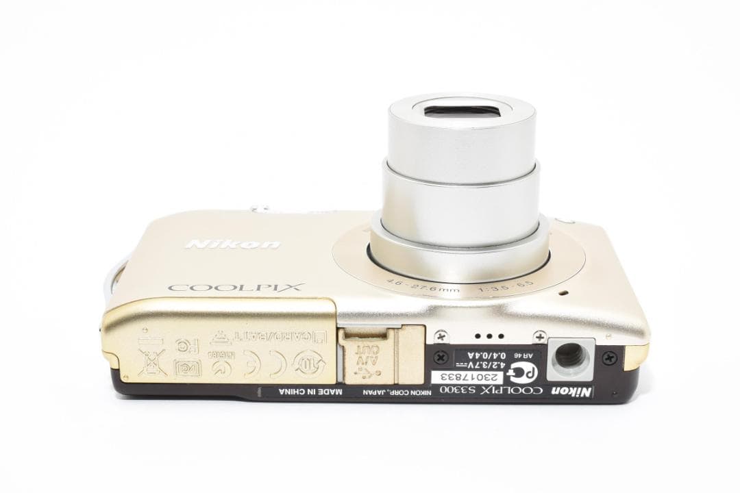 【美品 元箱・ケース付き】ニコン Nikon COOLPIX S3300