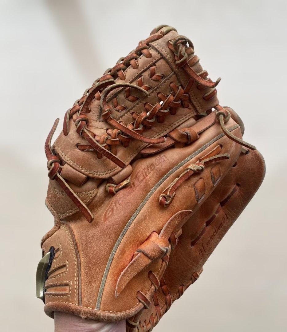 Mizuno Global Elite 硬式 オレンジ 1AJGL18000