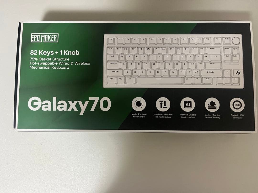 キーボード EPOMAKER Galaxy70