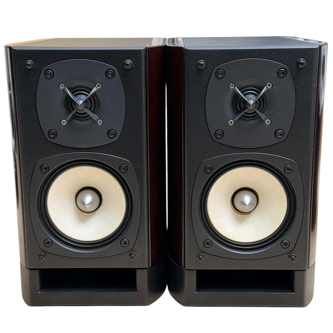 美品 D-112EXT (D) [ペア] ONKYO スピーカー ダークブラウン