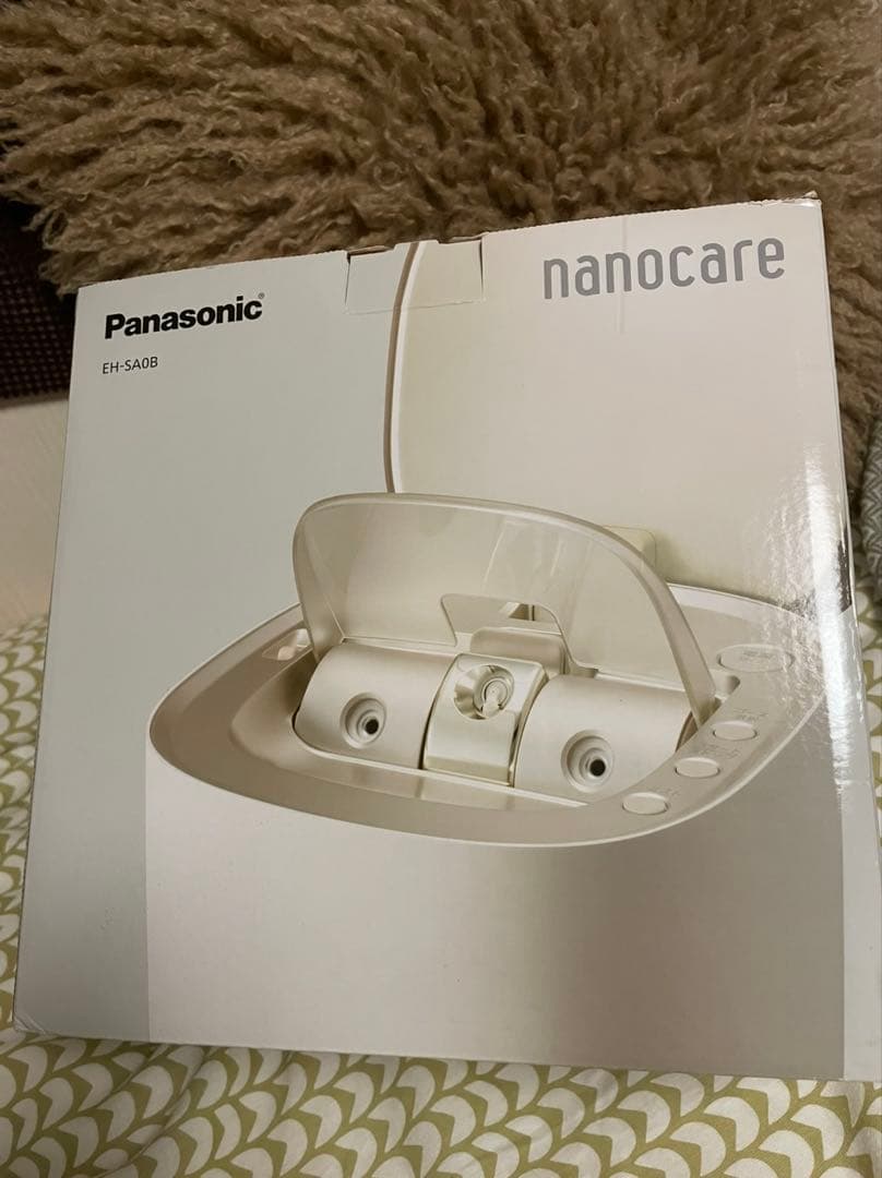 新品 未使用パナソニック スチーマー ナノケア EH-SA0B-N