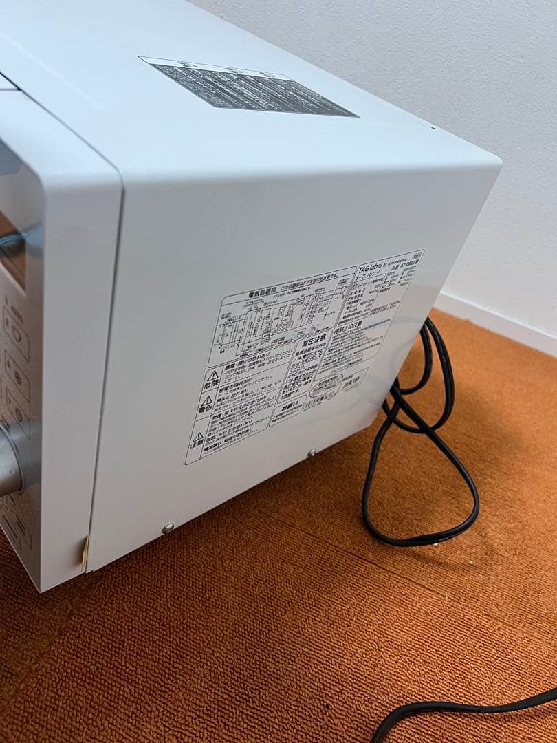 アマダナ オーブンレンジ ヘルツフリー　AT-DR22 2019年製 電子レンジ